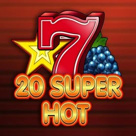 Official Slots logo: 20 Super Hot by Amusnet Interactive at Spinbara Casino