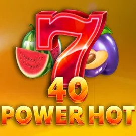 40 Power Hot slot logo by Amusnet Interactive at Spinbara Casino