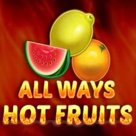 All Ways Hot Fruits logo by Amatic Industries at Spinbara Casino