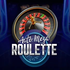 Auto Mega Roulette slot icon by Pragmatic Play, available at Spinbara Casino