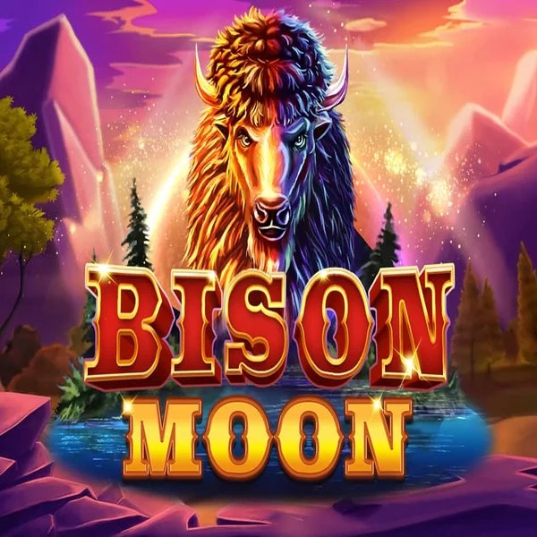 Bison Moon logo by Northern Lights Gaming at Spinbara Casino
