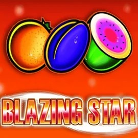 Blazing Star slot logo by Merkur Gaming at Spinbara Casino