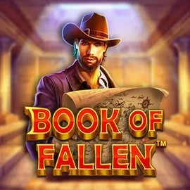 Book Of Fallen logo – Slots by Pragmatic Play at Spinbara Casino