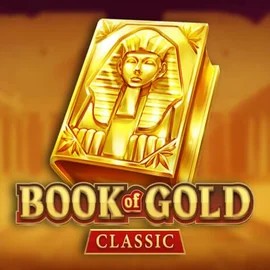 Book of Gold Classic game by Playson – logo hosted on Spinbara Casino