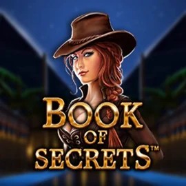 Book of Secrets logo – Slots by SYNOT Games at Spinbara Casino