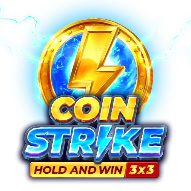 Coin Strike: Hold and Win game by Playson – logo hosted on Spinbara Casino