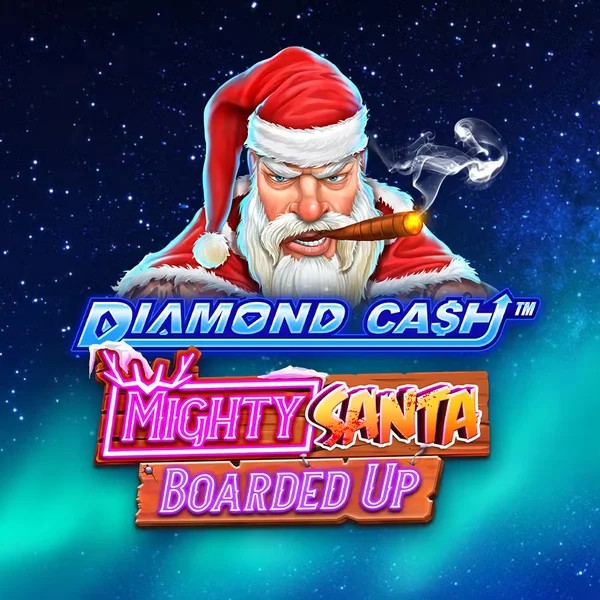 Diamond Cash Mighty Santa Boarded Up – slot by Greentube, featured at spinbara.eu
