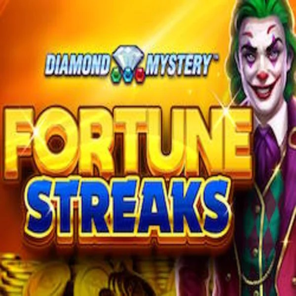 Diamond Mystery Fortune Streaks by Greentube, showcased at spinbara.eu – game logo