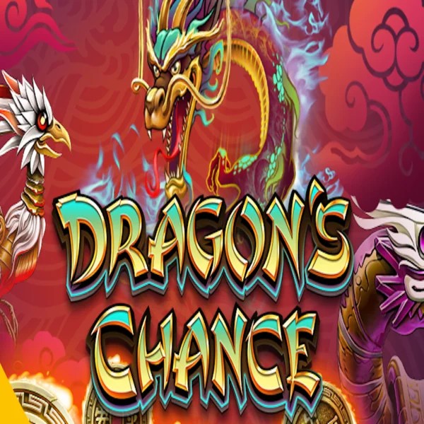 Dragons Chance slot logo by BF Games at Spinbara Casino