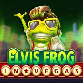 Elvis Frog In Vegas slot logo by BGAMING at Spinbara Casino