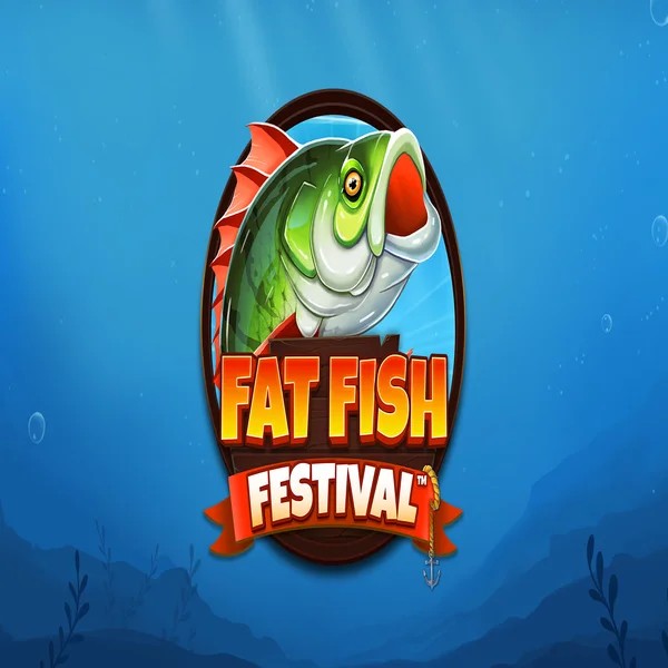 Fat Fish Festival logo by Wishbone Games at Spinbara Casino