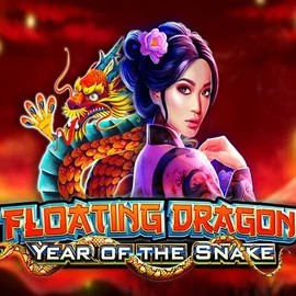 Floating Dragon Year of the Snake logo by Pragmatic Play Spinbara Casino