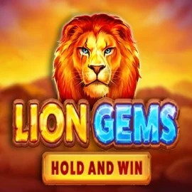 Slots logo of Lion Gems Hold and Win from Playson at Spinbara Casino