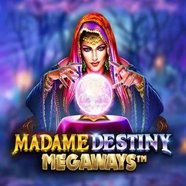 Slots logo of Madame Destiny Megaways from Pragmatic Play at Spinbara Casino