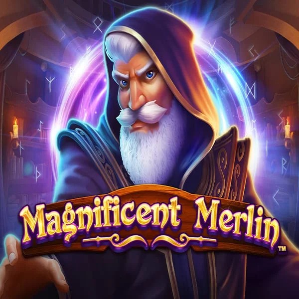 Magnificent Merlin by Greentube, showcased at spinbara.eu – game logo