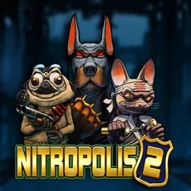 Nitropolis 2 logo by ELK Studios at Spinbara Casino