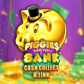 Piggies And The Bank Cash Collect &amp; Link logo by Origins at Spinbara Casino