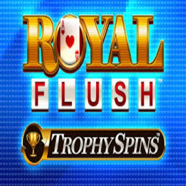 Royal Flush Trophy Spins logo by Greentube Spinbara Casino