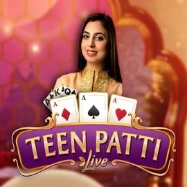 Teen Patti slot logo by Evoplay at Spinbara CasinoTeen Patti