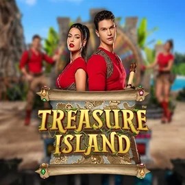 Official Live Casino logo: Treasure Island by Pragmatic Play at Spinbara Casino