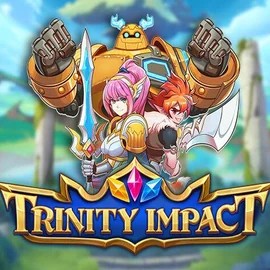 Trinity Impact slot logo by Play'n GO at Spinbara Casino